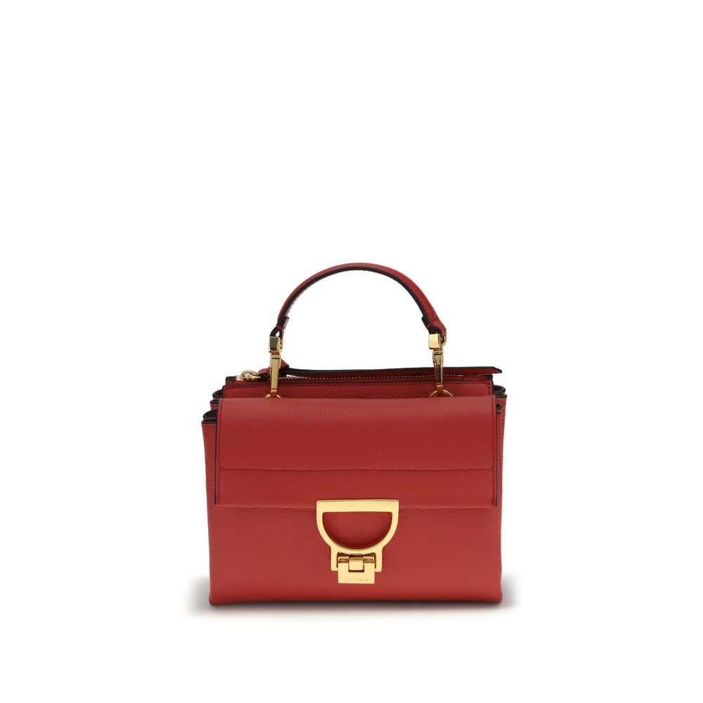 Coccinelle Arlettis Red Leather Shoulder Bag