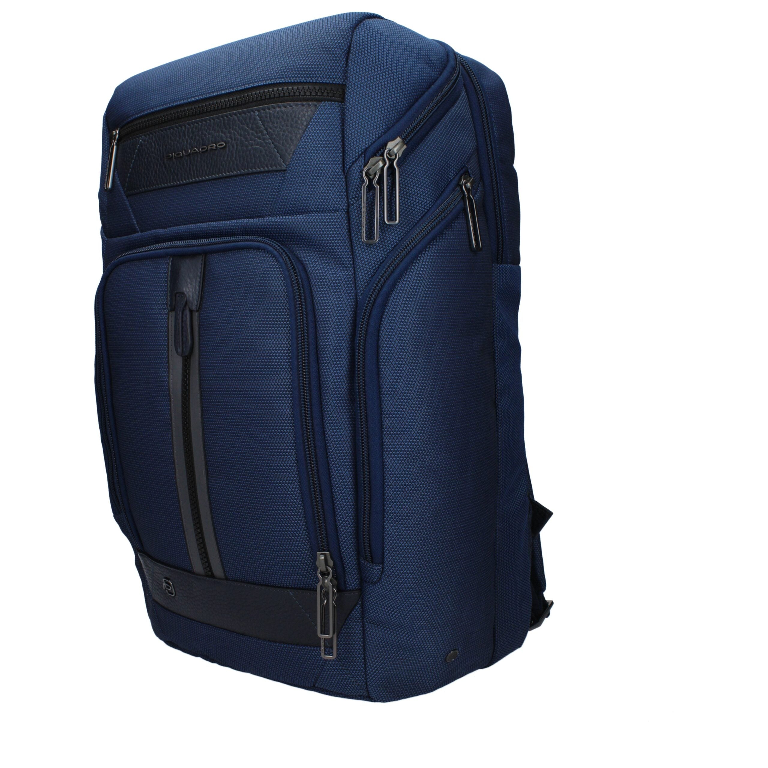 Piquadro Fabric Laptop Backpack in Blue CA5526W109BLU