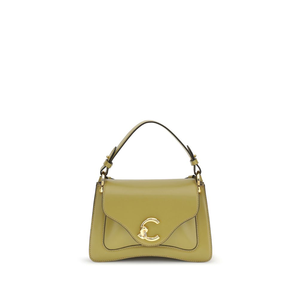 Coccinelle C-Me Bicolor Small Handbag in Smooth Leather