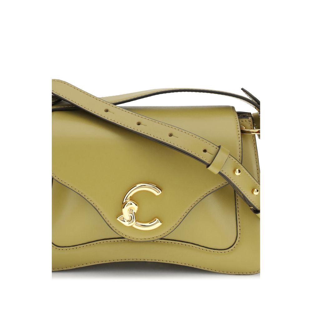Coccinelle C-Me Bicolor Small Handbag in Smooth Leather