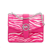 Michael Kors Borsa a Tracolla Greenwich Small in Pelle Multicolor