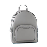 Michael Kors Gray Leather Backpack