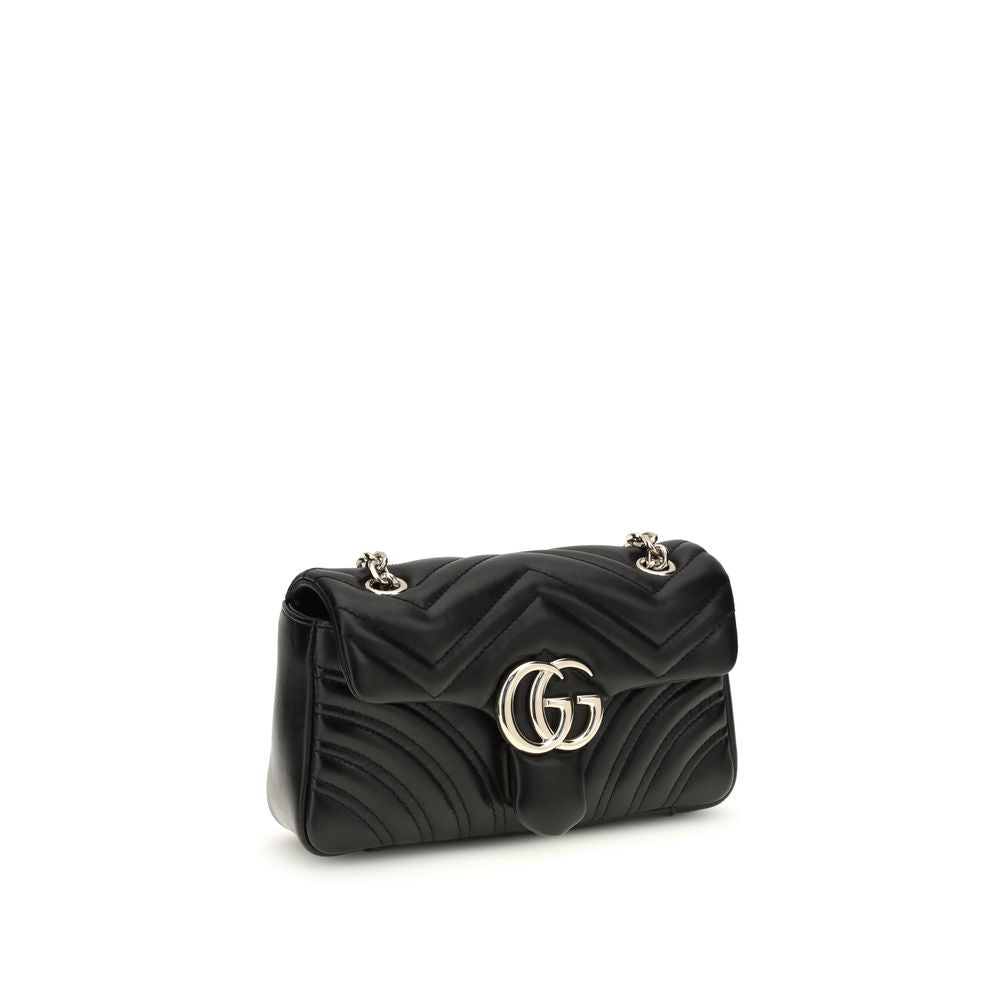 Gucci Black Calf Leather Bos Taurus Shoulder Bag