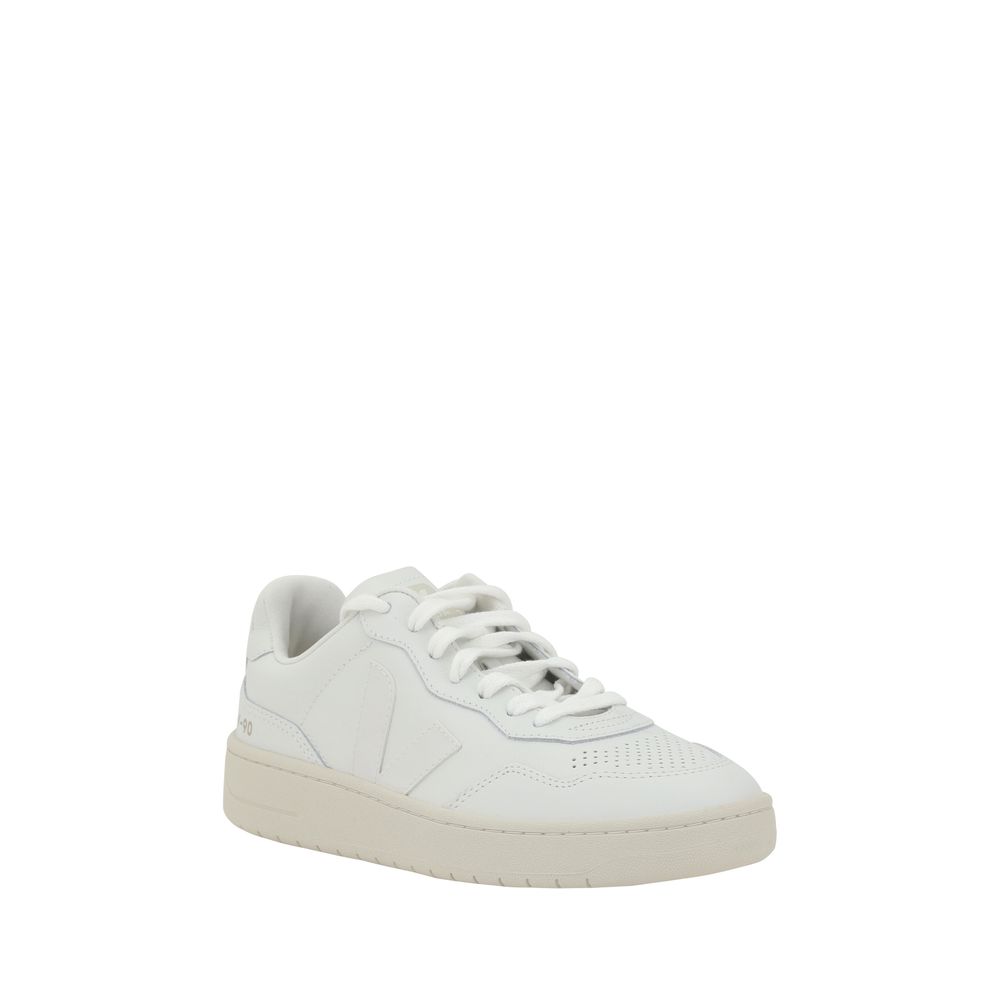 Veja White Other Fibers Low Top Sneakers