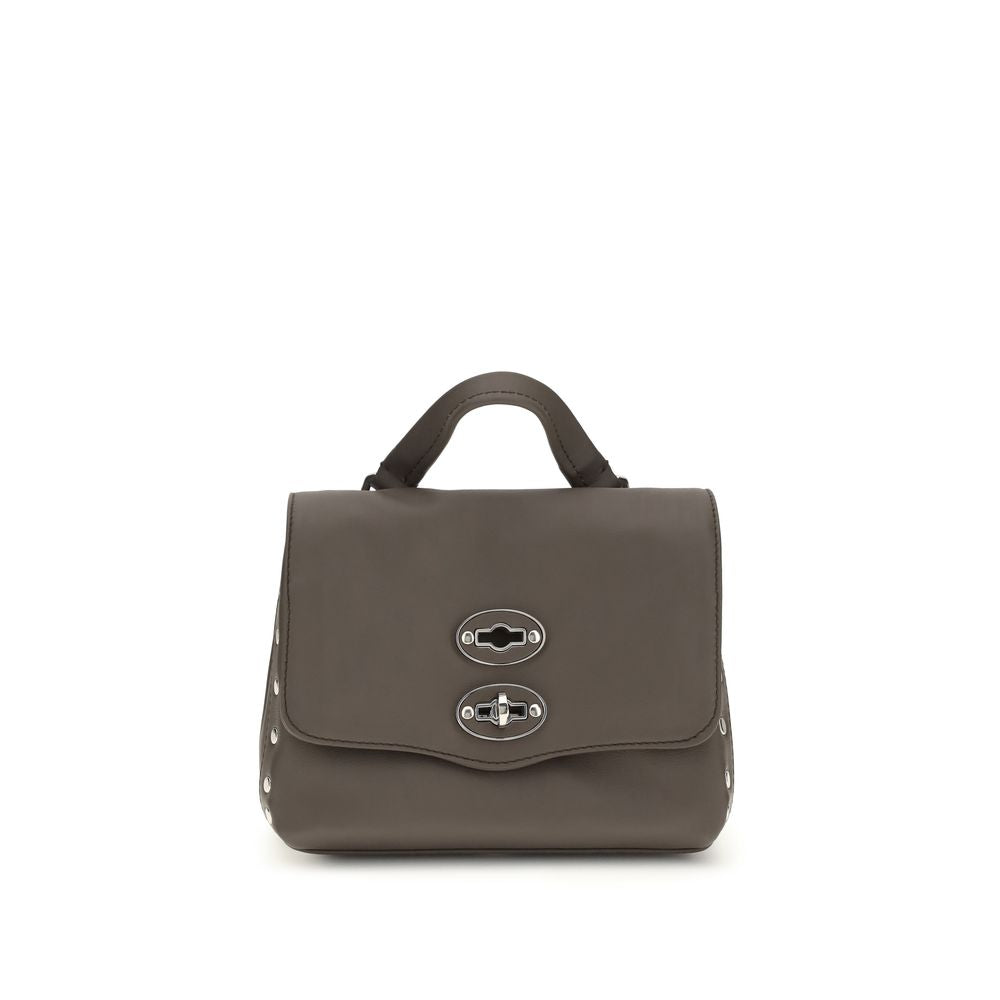Zanellato Brown Calf Leather Bos Taurus Handbag