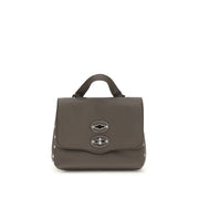 Zanellato Brown Calf Leather Bos Taurus Handbag