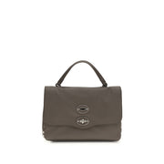 Zanellato Brown Calf Leather Bos Taurus Handbag