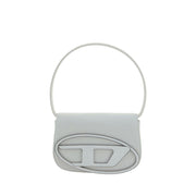 Diesel White Calf Leather Bos Taurus Shoulder Bag