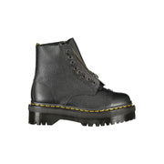 Dr. Martens Black Leather Unisex Ankle Boot
