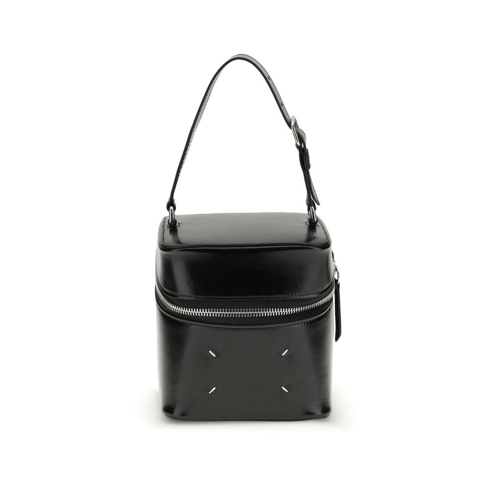 Margiela Black Calf Leather Bos Taurus Backet Bag