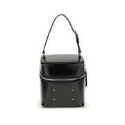 Margiela Black Calf Leather Bos Taurus Backet Bag