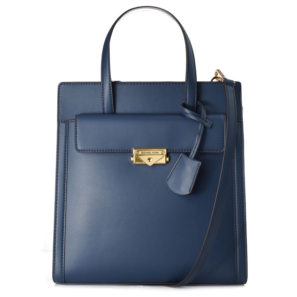 Michael Kors Blue Leather Handbag