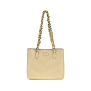 Valentino Garavani Gold Napa Leather / Calf Bos Taurus Shoulder Bag