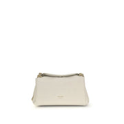 Prada White Calf Leather Bos Taurus Shoulder Bag