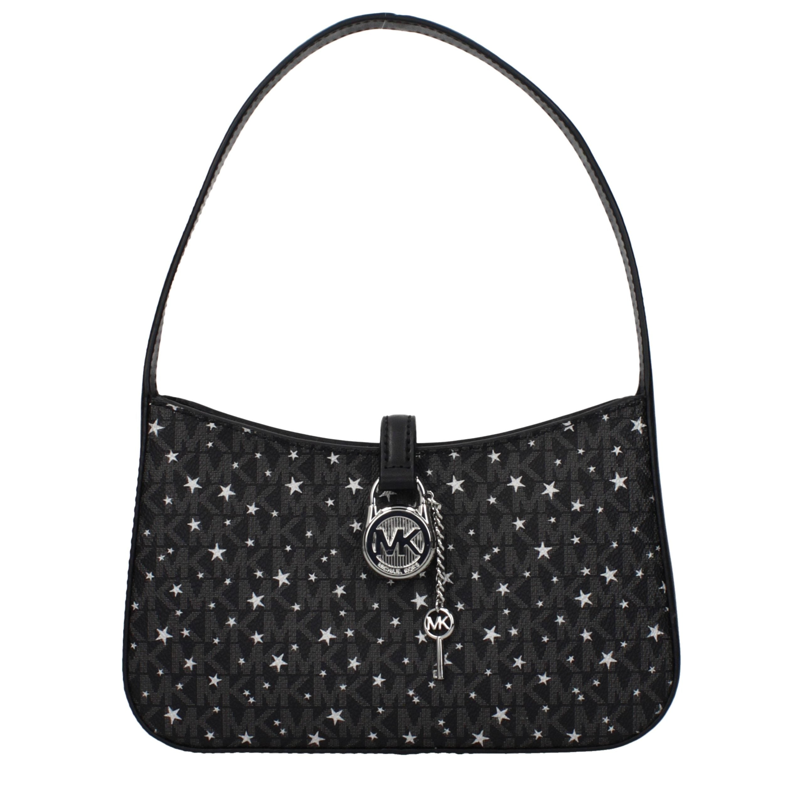 Michael Kors Black Fabric Handbag