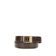 Saint Laurent Bicolor Calf Leather Bos Taurus Regular Belt