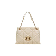 Love Moschino Beige Artificial Leather Handbag
