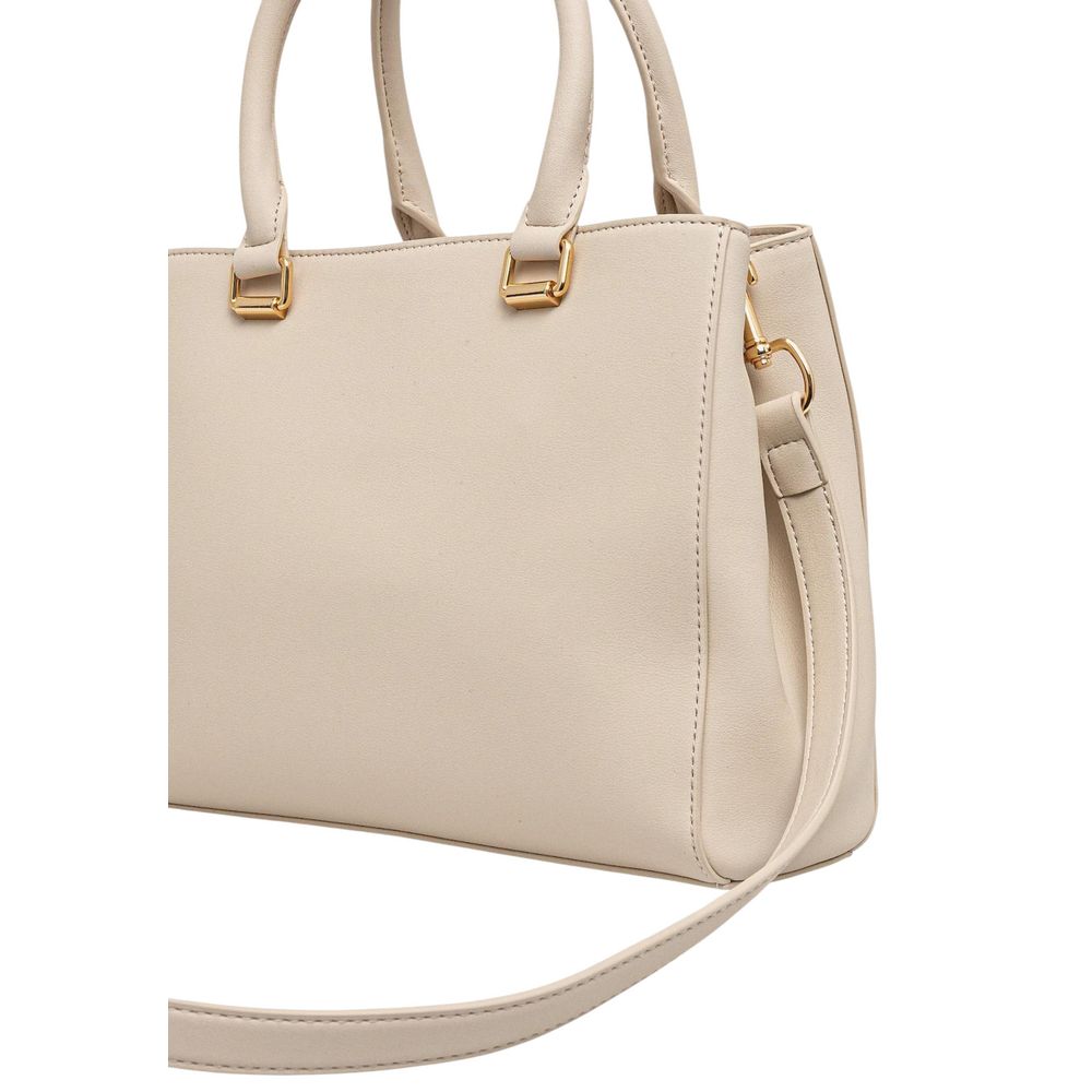 Love Moschino Beige Polyethylene Handbag