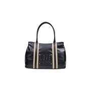 Love Moschino Black Polyethylene Handbag