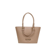 Love Moschino Beige Polyethylene Handbag