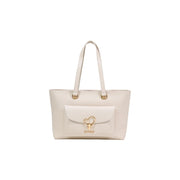 Love Moschino Beige Polyethylene Handbag