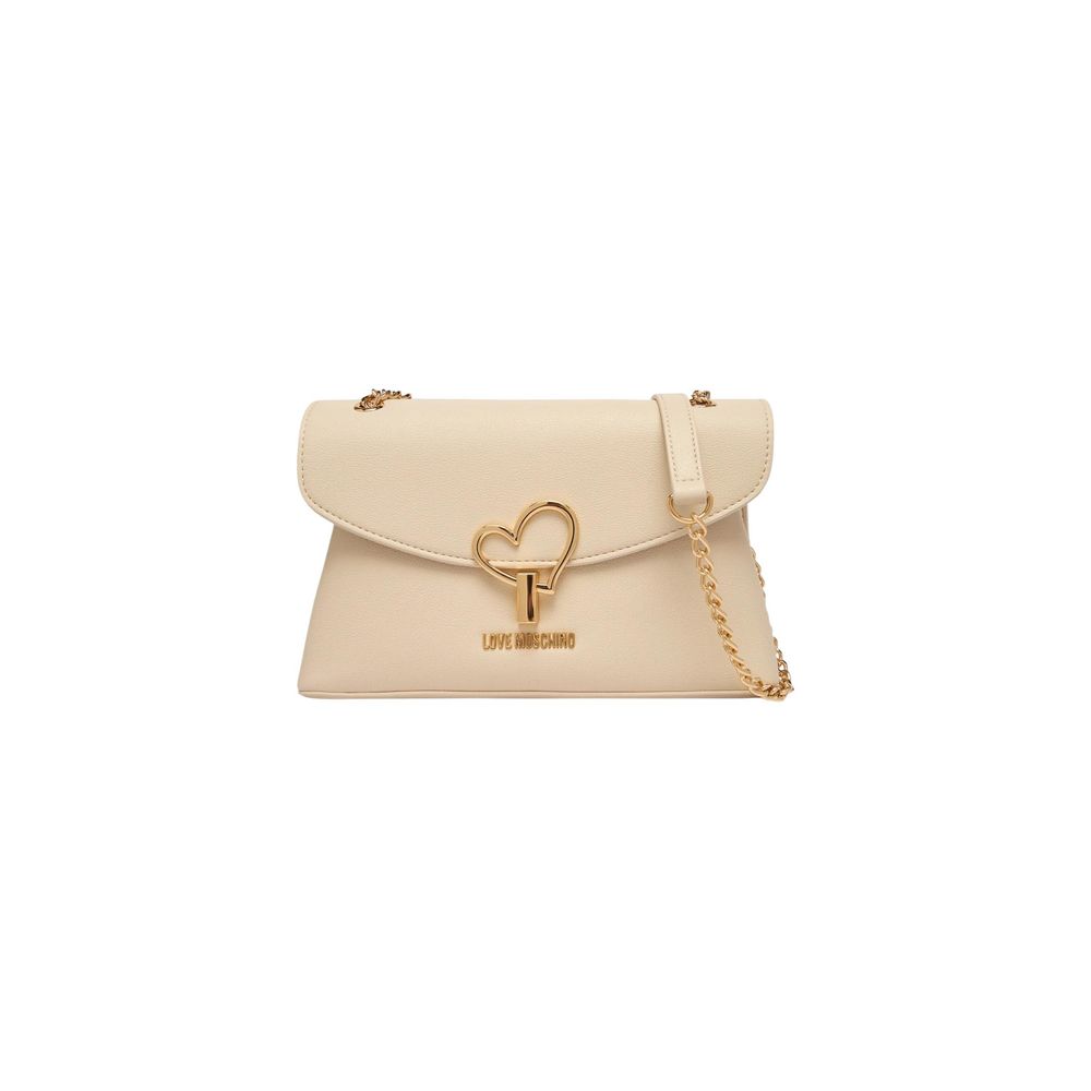 Love Moschino Beige Polyethylene Handbag