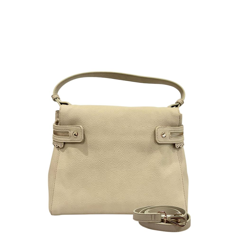 Twinset Beige PU Women Handbag