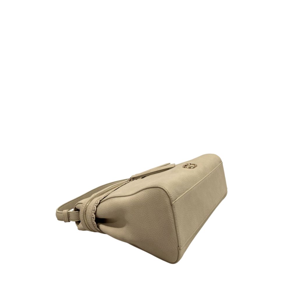 Twinset Beige PU Women Handbag