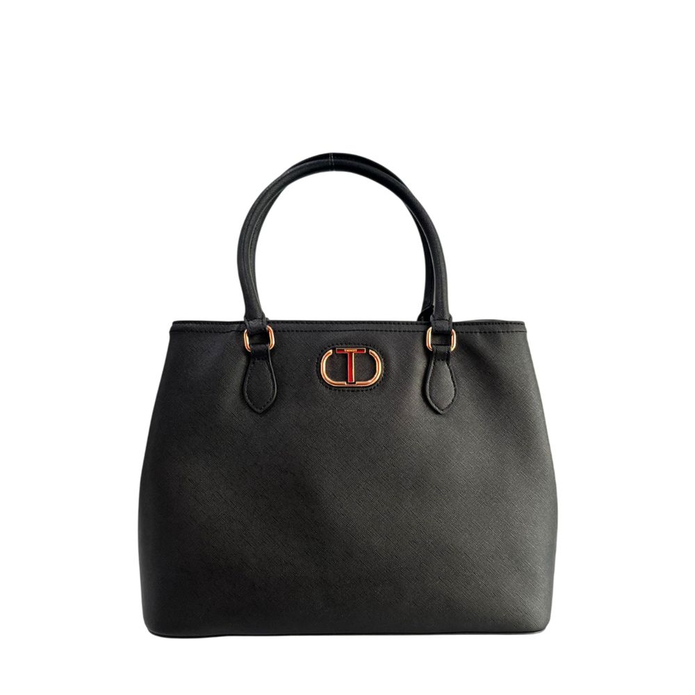 Twinset Yellow Polyurethane Women Shoulder Bag