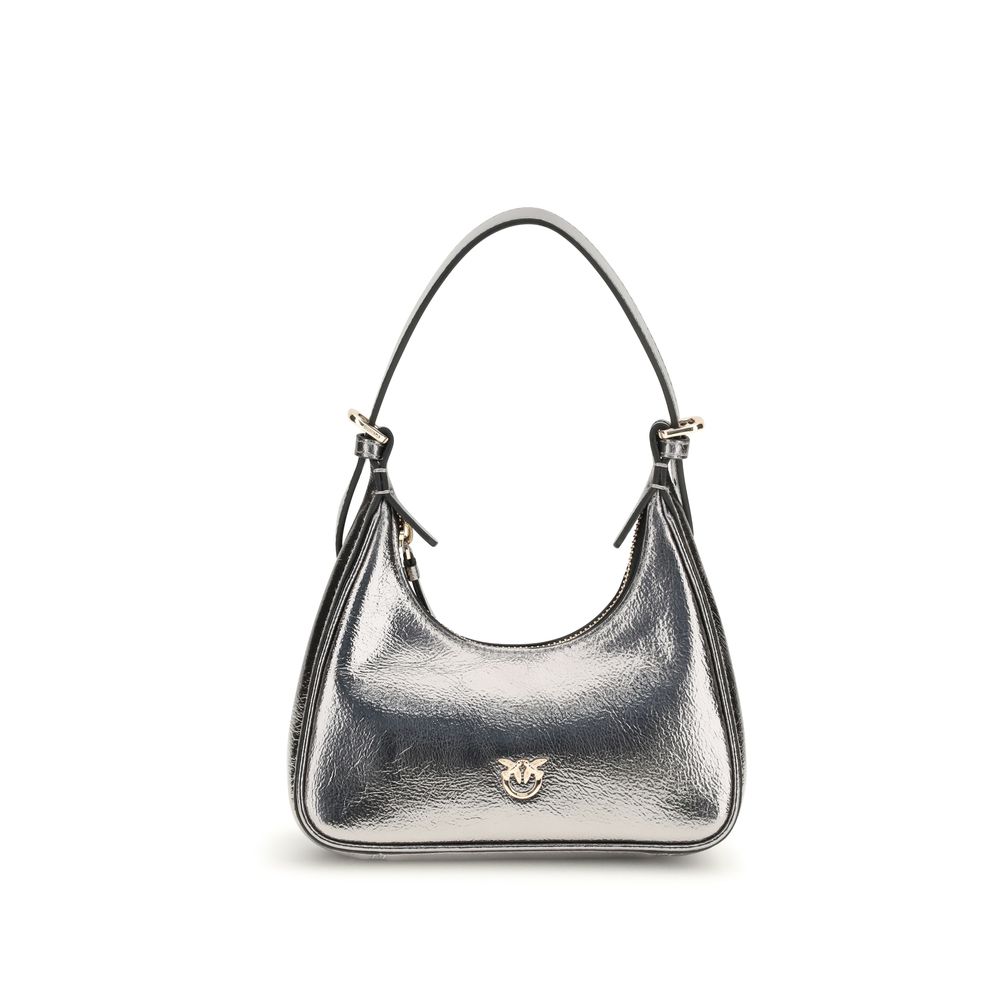 PINKO Silver Lamb Ovis Aries Aries Shoulder Bag