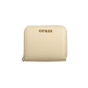Guess Jeans Beige Polyurethane Women Wallet