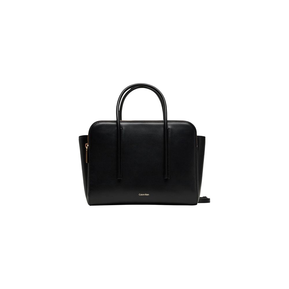 Calvin Klein Black Leather Handbag