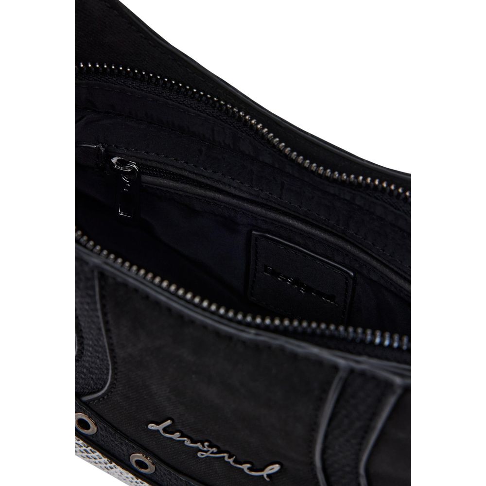 Desigual Black Polyethylene Handbag