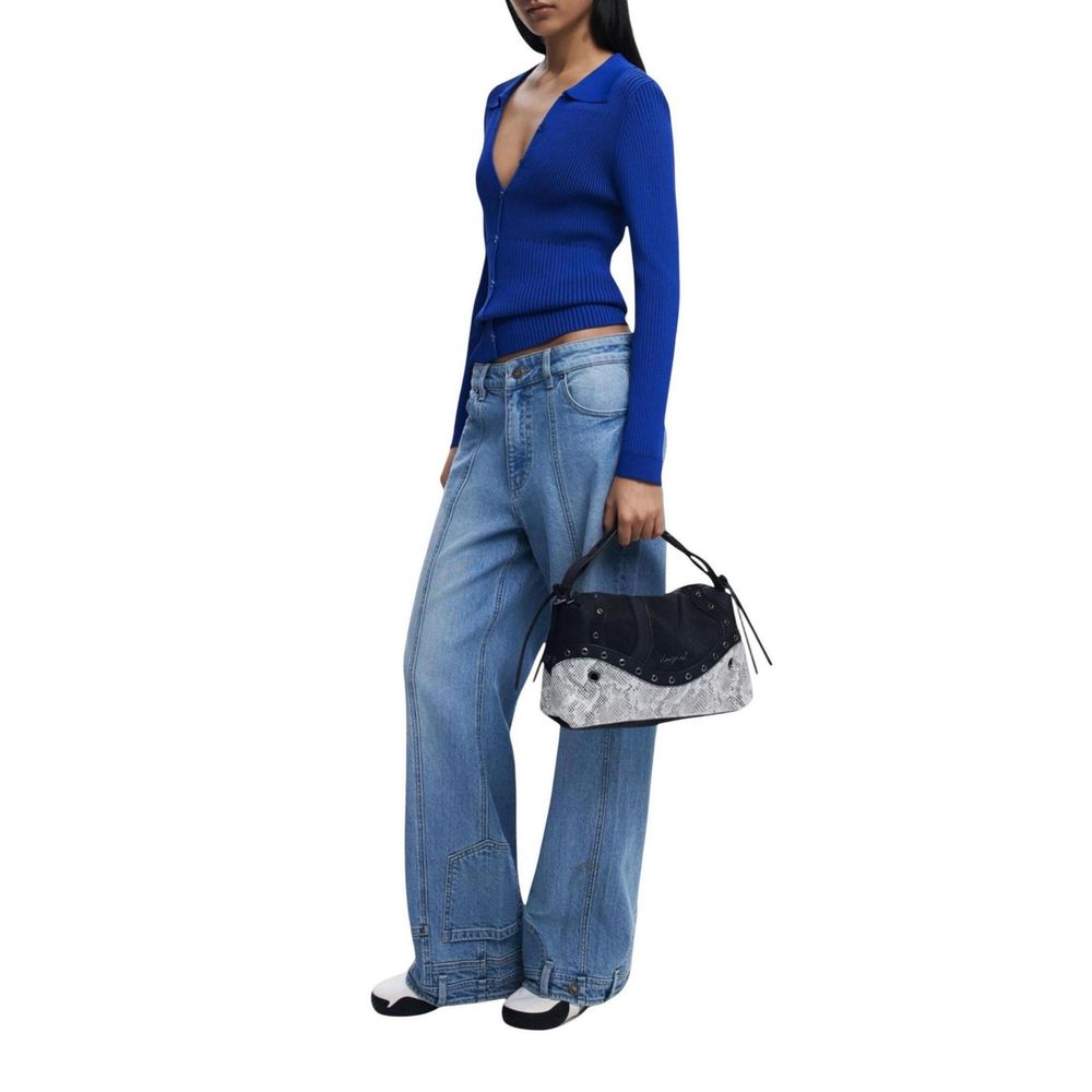 Desigual Black Polyethylene Handbag