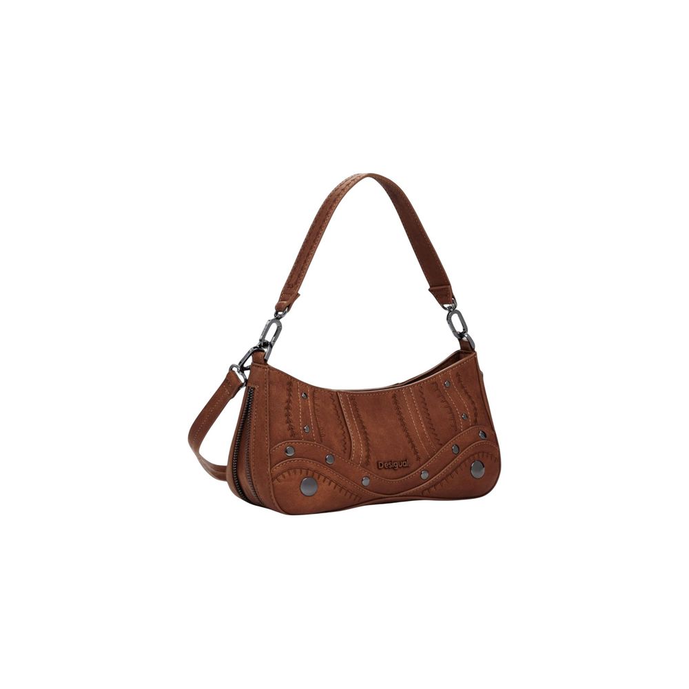 Desigual Beige Polyethylene Handbag