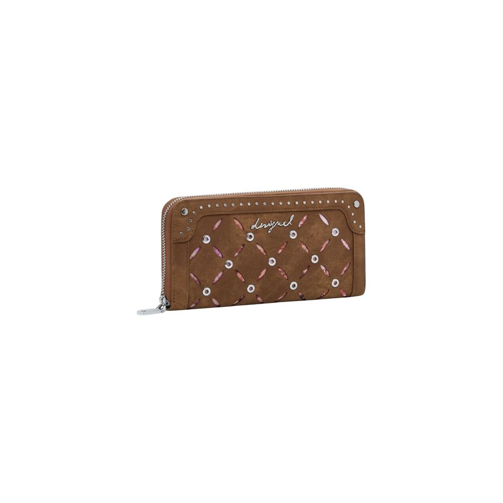 Desigual Beige Polyethylene Wallet