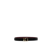 Guess Bordeaux Polyester Thin Belt