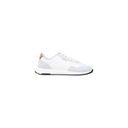 Hugo Boss White Polyester Athletic Sneakers