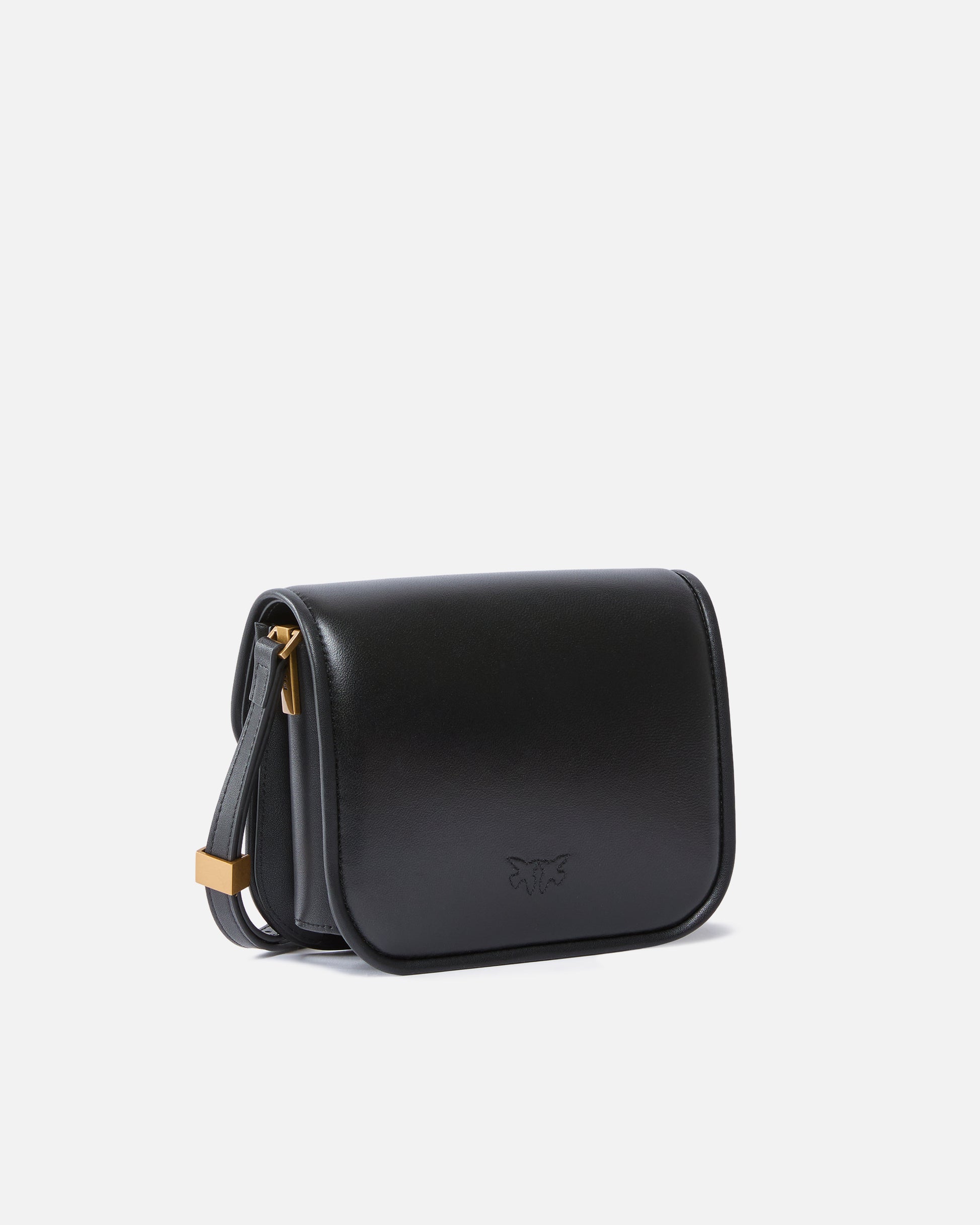 Borsa a tracolla Pinko Mini in pelle nera