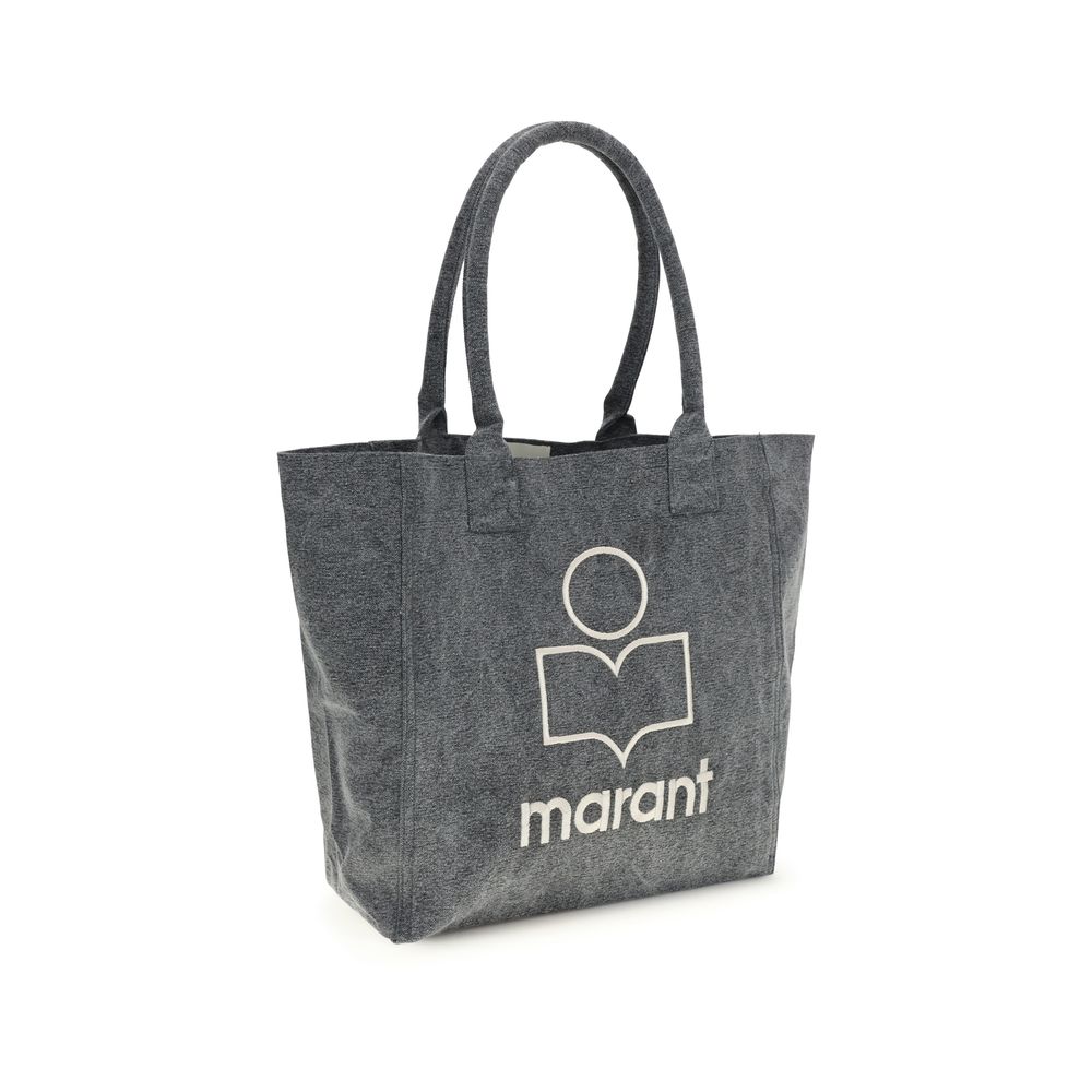 Isabel Marant Gray Cotton Shoulder Bag