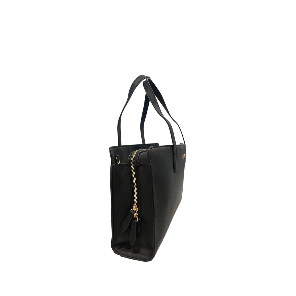 Twinset Black PU Women Shoulder Bag