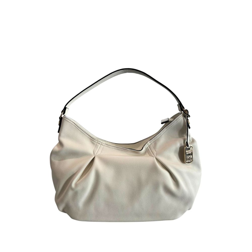 Twinset White PU Women Shoulder Bag