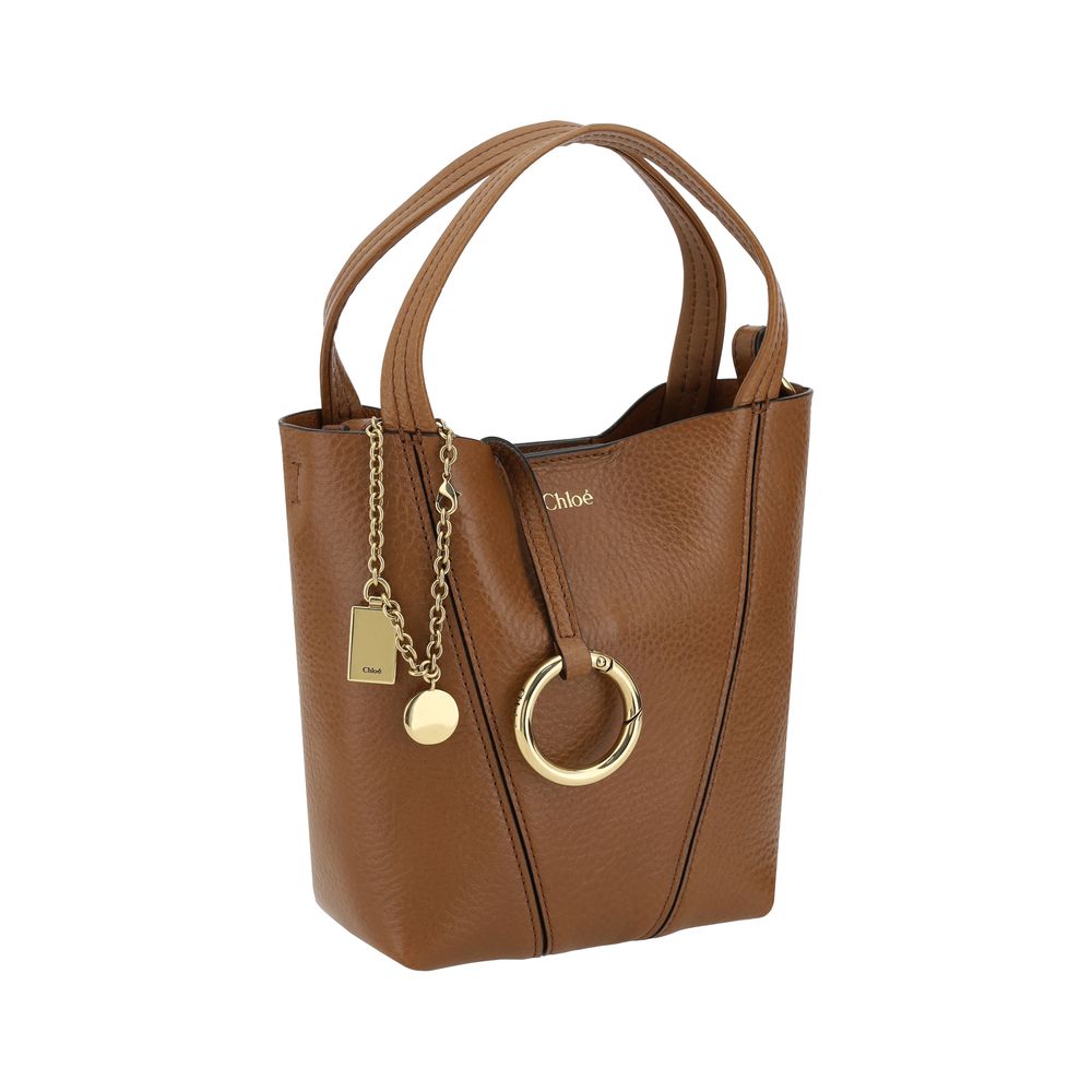 Chlo Brown Calf Leather Bos Taurus Shoulder Bag