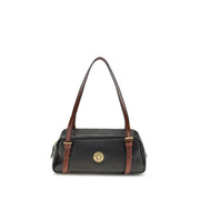 Versace Black Lamb Ovis Aries Aries Shoulder Bag