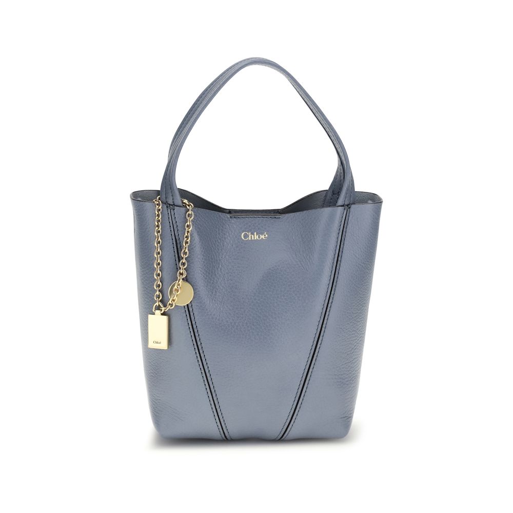 Chlo Blue Calf Leather Bos Taurus Shoulder Bag