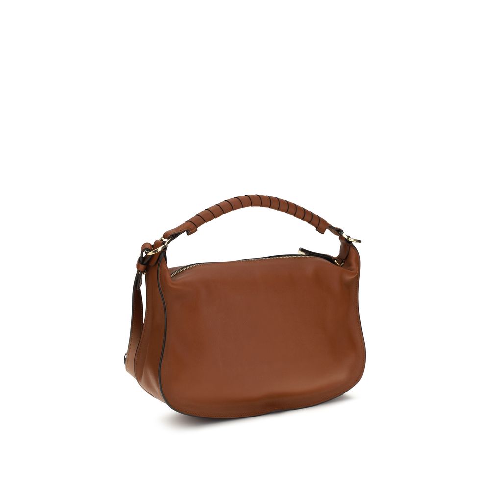 Chlo Brown Calf Leather Bos Taurus Shoulder Bag