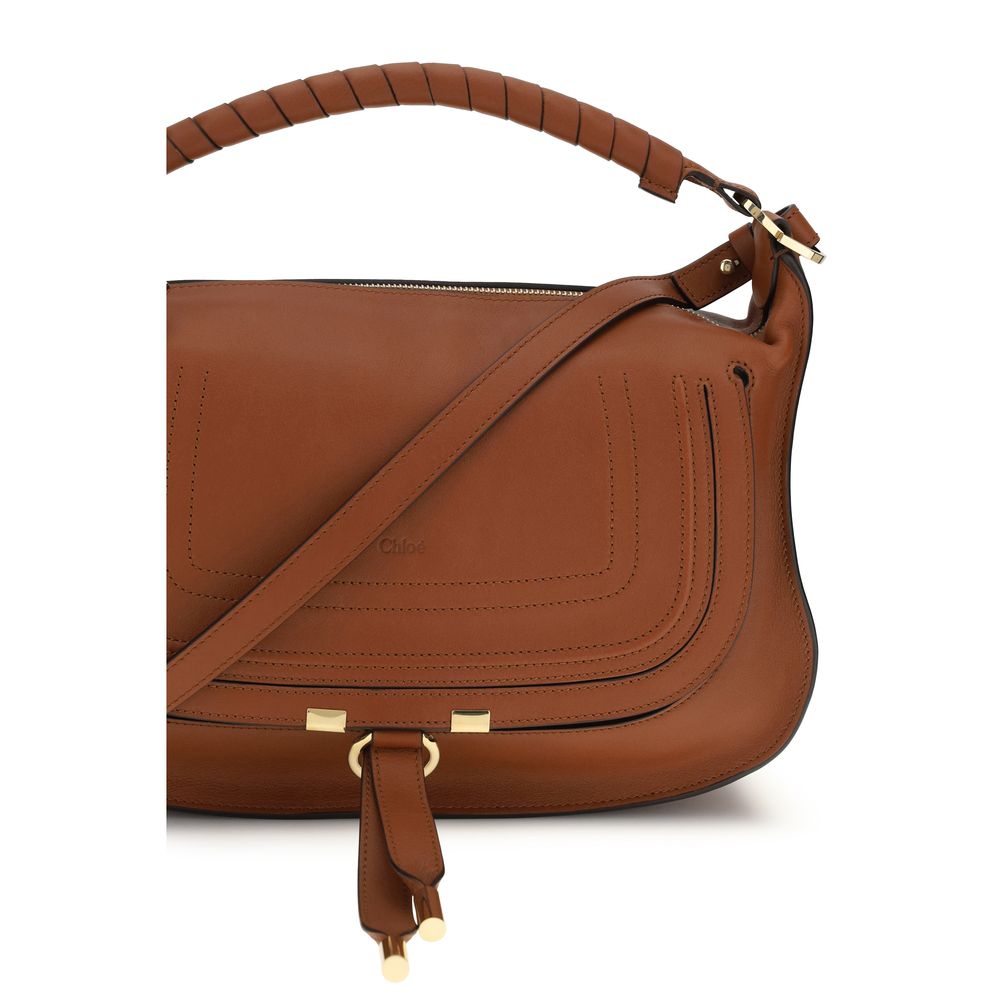 Chlo Brown Calf Leather Bos Taurus Shoulder Bag