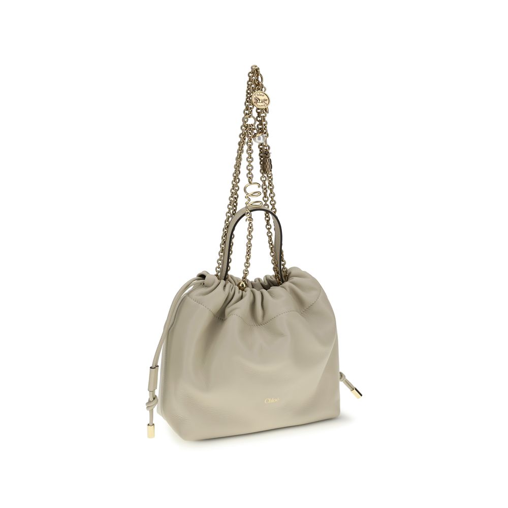 Chlo Beige Lamb Ovis Aries Aries Shoulder Bag