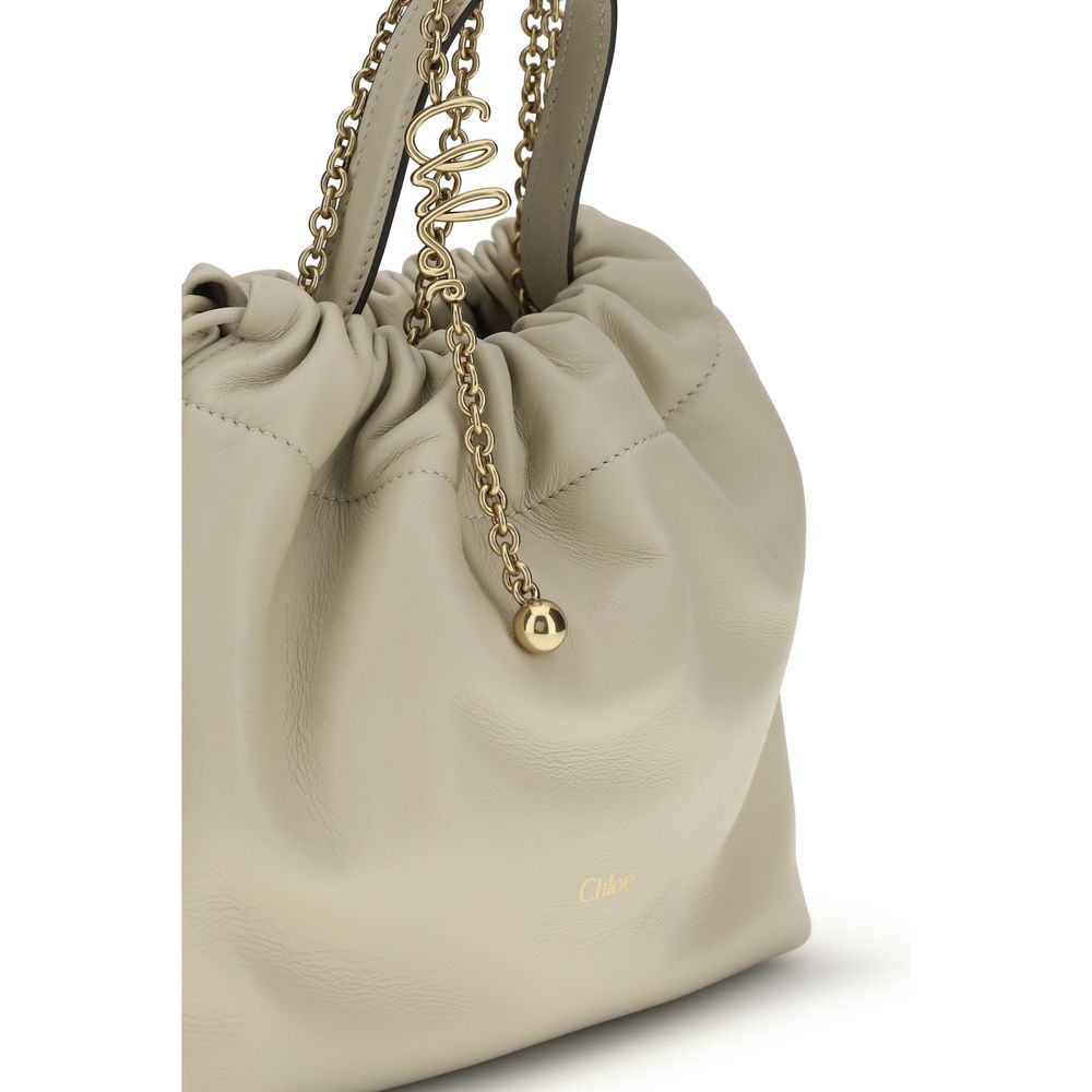 Chlo Beige Lamb Ovis Aries Aries Shoulder Bag