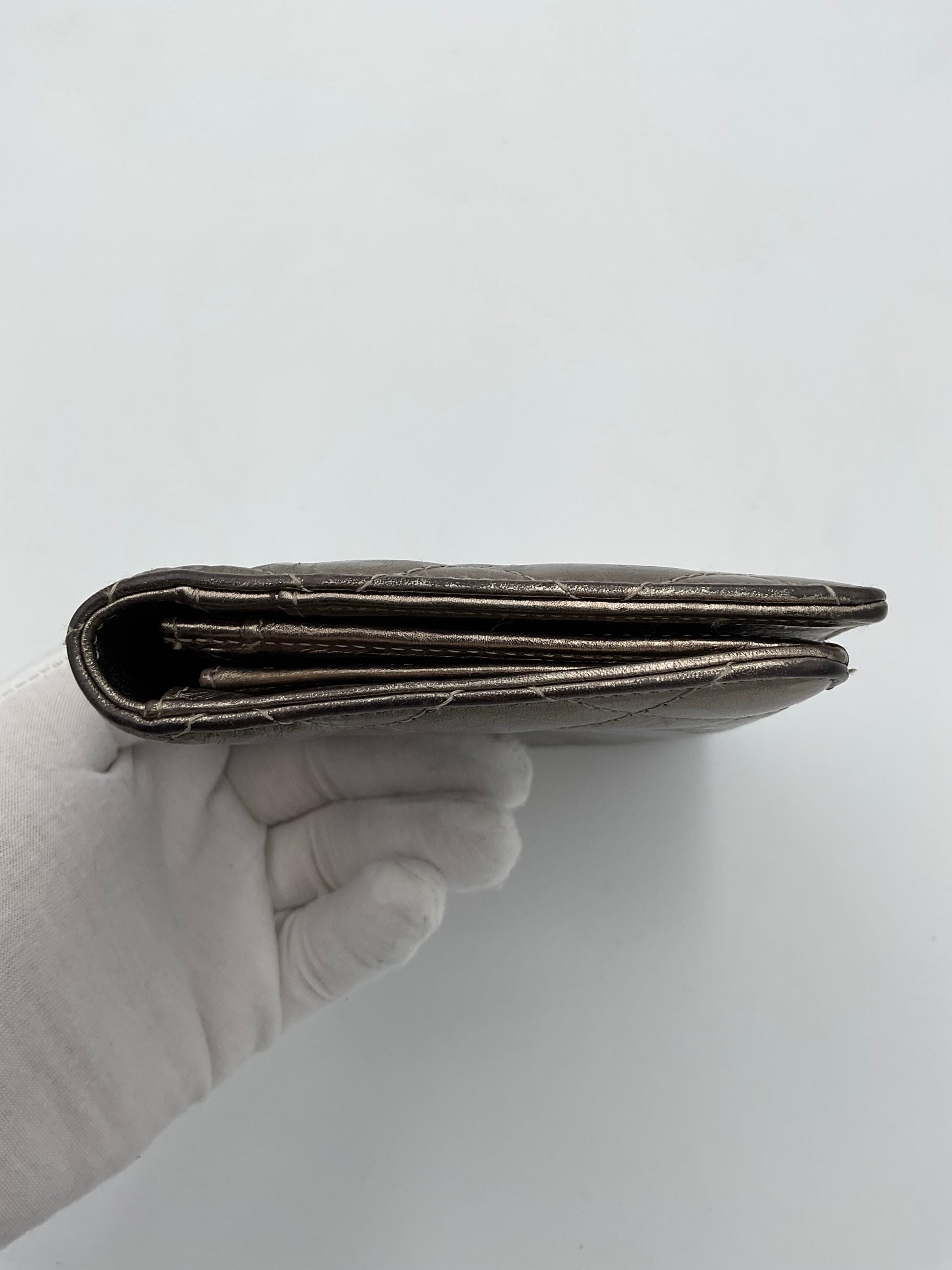 Chanel CHANEL Matlass Platinum Wallet